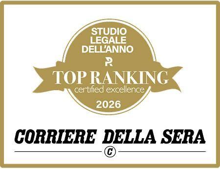L'Avv. Daniele Bocciolini tra gli studi segnalati nel ranking "Law Firm al Top" del Corriere della Sera